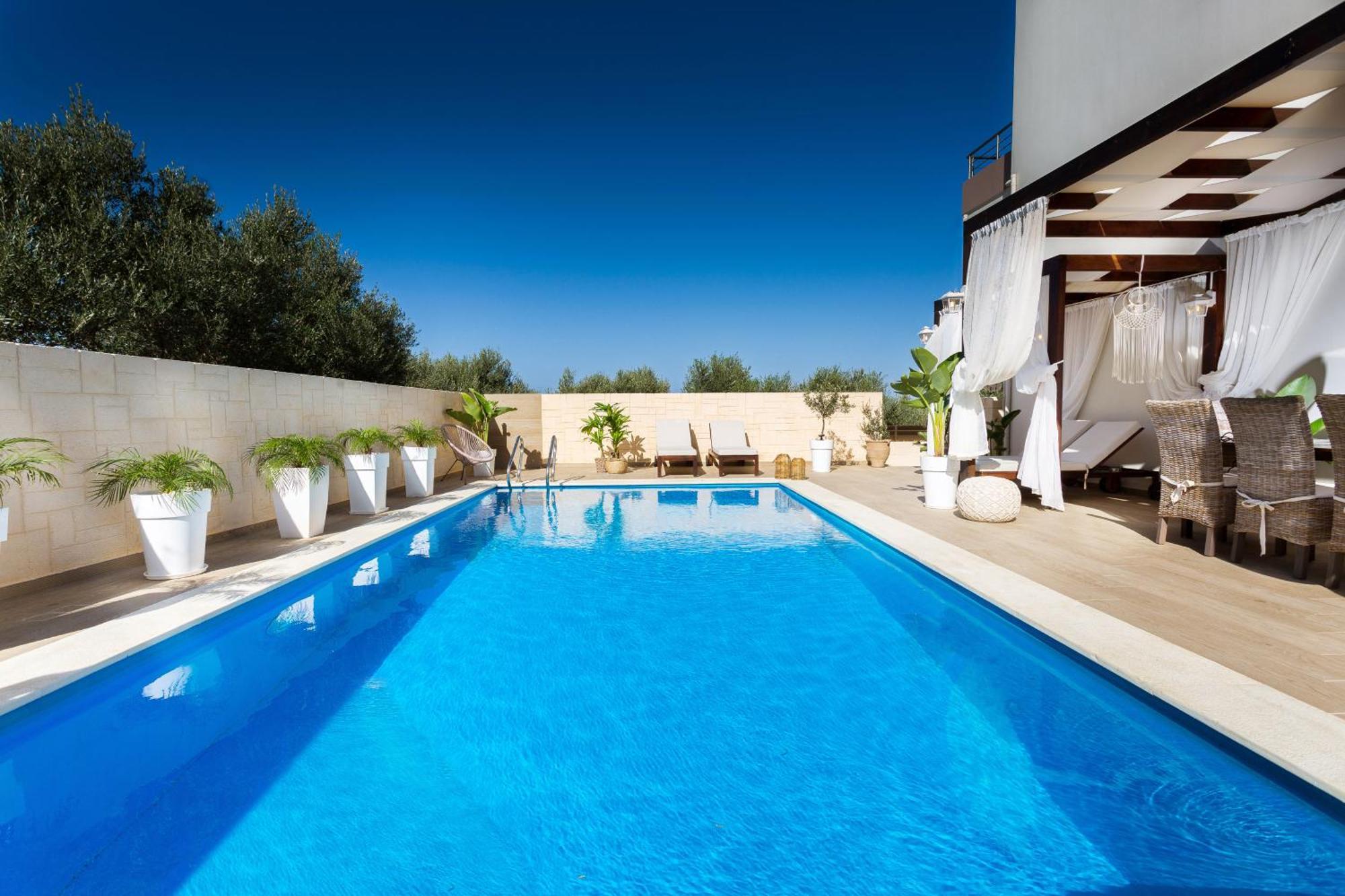 Villa Elisabeth View Gerani  ภายนอก รูปภาพ